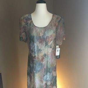 Lovely Floral Floor/Ankle-Length Dress (14)